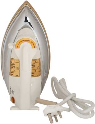Pankul Plancha Dry Iron (White, Silver) 