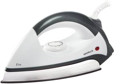 Havells Era Dry Iron (White/Grey) 