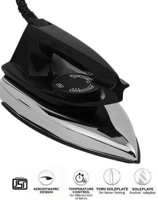 Indigo Mery 750W Dry Iron (Black) 
