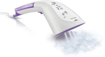 

Philips Handheld Garment Steamer Gc 320 with 1000 w Power Garment Steamer(White, Purple)