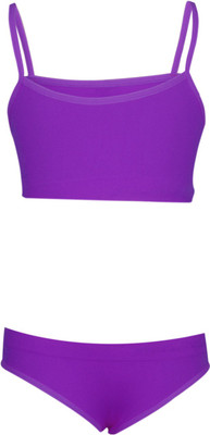 

Lil Orchids Spaghetti Top For Girls(Purple, Pack of 1