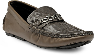

Teakwood Slip On Loafers For Men(Brown