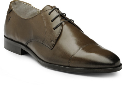 

Teakwood Derby For Men(Tan