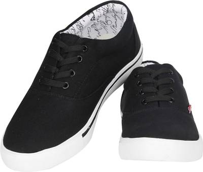 CoolSwagg Men's Stylish Leather Sneakers, Canvas Shoes