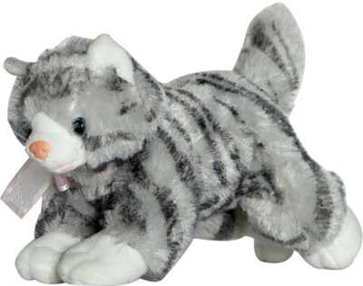 

Soft Buddies Lying Cat - 5 inch(Multicolour)