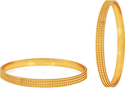 ZENEME Alloy Bangle Set(Pack of 2)