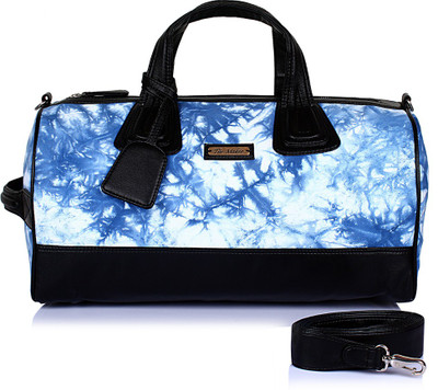 

THE MAKER Kilburn Duffel Bag Travel Duffel Bag(Black, Blue)