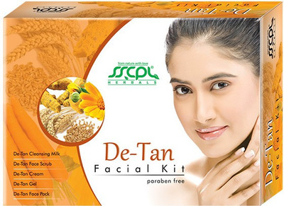 

SSCPL Herbals De-Tan Facial Kit 25 g(Set of 5)