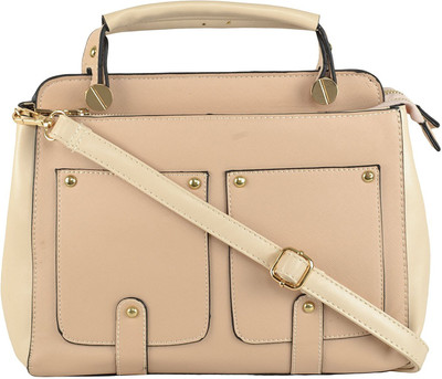 

Advika Hand-held Bag(Beige)