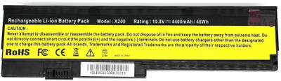 

4d X200 X200S X201 X201L X201S X201SL 6 Cell Laptop Battery