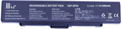 

4d VGP-BPL2 VGP-BPS2 VGN-C25G VGN-C140G VGN-SZ70B FS20 6 Cell Laptop Battery