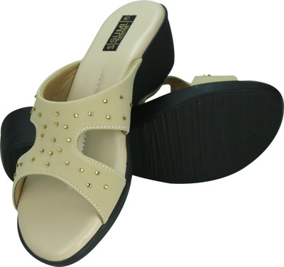 

Sumi Collections Girls Wedges(Cream