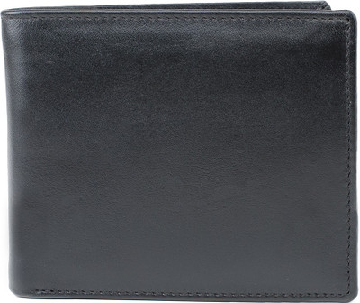 

LeWIS Men Black Genuine Leather Wallet(6 Card Slots)