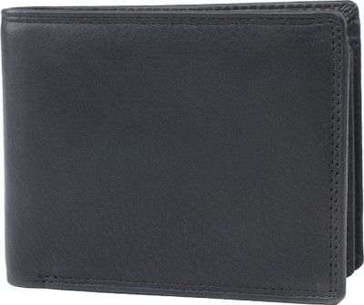 

LeWIS Men Black Genuine Leather Wallet(6 Card Slots)