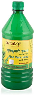 Flipkart - Patanjali Patanjali Aloevera Juice with Fiber(1000 ml)