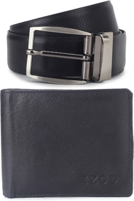 

Izod Belt + Wallet Men's Combo
