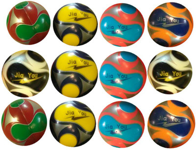 

Victory Exercise sponge Jia You Hand ball Foam Ball - Size: 3(Pack of 12, Multicolor)