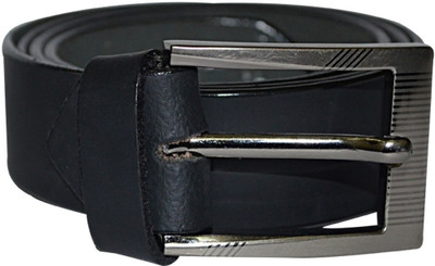 

Tahiro Men & Women Black Genuine Leather Belt