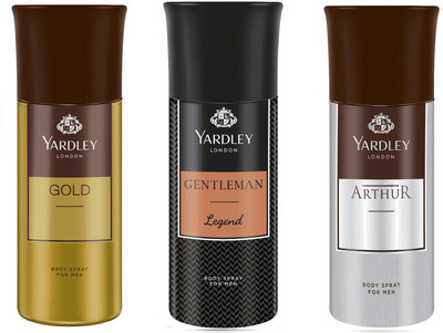 

Yardley london YAR-DEOCN-GOLGAR Combo Set(Set of 3)