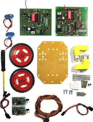 

Robohaat multi purpose Wireless & Wired Robotics Kit WI Electronic Components Electronic Hobby Kit