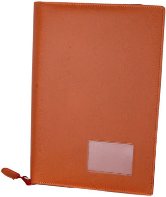 

Aahum Sales Faux Leather Document File Folder 4 Ring Style(Set Of 1, Tan)