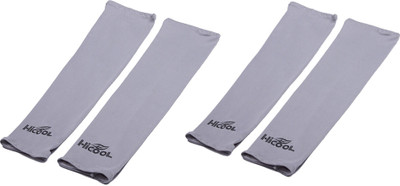 

DeNovo HiCool UV Protection Arm Sleeves (2 Pairs) Fitness Band(Grey)
