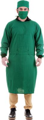 

FABUNIFORMS SG101 Gown Hospital Scrub(Green XXL)