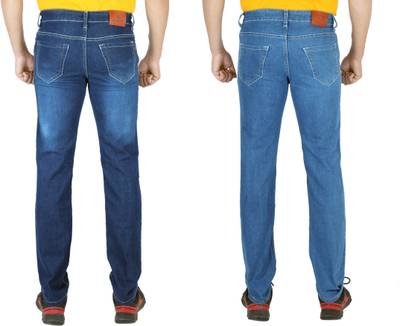 Meghz Regular Men's Blue, Dark Blue Jeans
