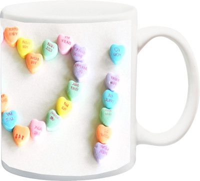 

ME&YOU Gift for Husband/Wife/Boyfriend/Girlfriend/Couple On Valentine's Day I love you Special beautiful 3D Printed Ceramic Mug(325 ml), Multicolor