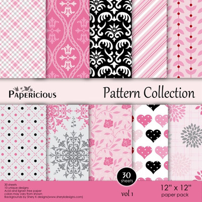 

PAPERICIOUS DESIGNER PRINTED 12X12 Multipurpose Paper(Set of 1, Multicolor)