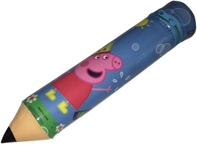 

Funcart Peppa Pig Printed pattern Art Plastic Pencil Box(Set of 1, Multicolor)