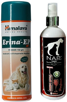 

Nap Pet India ERINA-EP POWDER, Violet Lily Deodorizer(200 ml, Pack of 2)