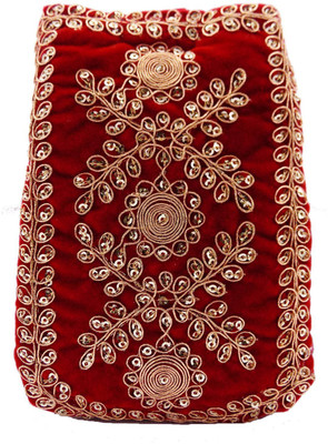 

Bagaholics Waist Clip Saree Pouch Mobile Pouch(Red, Silver)