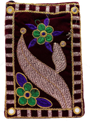

Bagaholics Waist Clip Saree Pouch Mobile Pouch(Maroon, Green, Purple), Green;maroon;purple