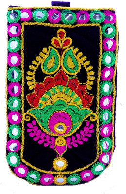 

Bagaholics Waist Clip Saree Pouch Mobile Pouch(Purple, Green, Pink, Red, Yellow), Green;pink;purple;red;yellow