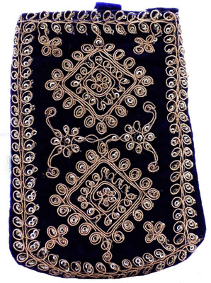 

Bagaholics Waist Clip Saree Pouch Mobile Pouch(Blue, Silver)