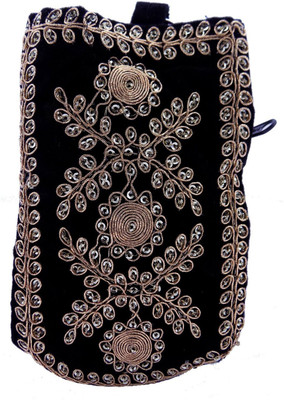 

Bagaholics Waist Clip Saree Pouch Mobile Pouch(Black, Silver)