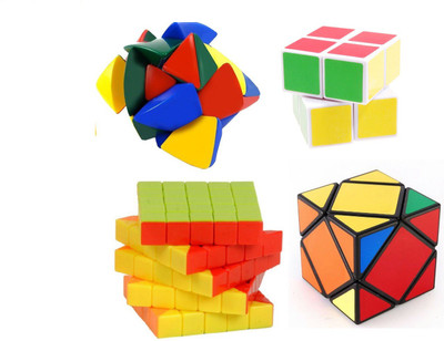 

Mayatra's Combo Of Shengshou 2x2x2, Master Pyramorphix, Stickerless 5X5 Wind Speed Rubik Cube ,Shengshou Magic Puzzle Square 3x3x3 Cube (4pcs)(4 Pieces)