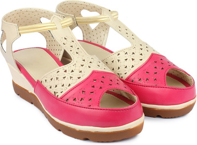 

Shezone Women Pink Wedges