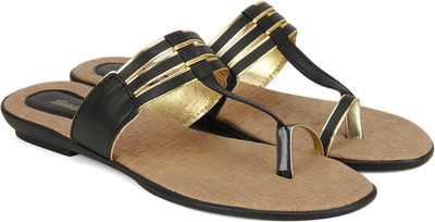 Bata Women Black Flats