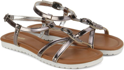 

Bata Women Grey Flats