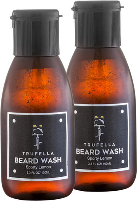 

Trufella Beard wash - Sporty Lemon - Twin Pack(200ml)(100 ml)