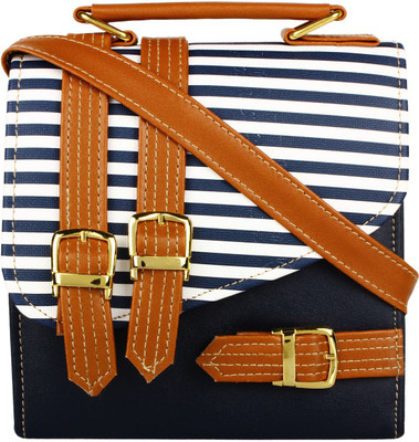 

Brazeal studio Women Casual Multicolor PU Sling Bag