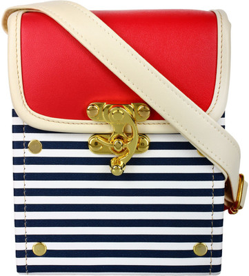

Brazeal studio Women Casual Multicolor PU Sling Bag