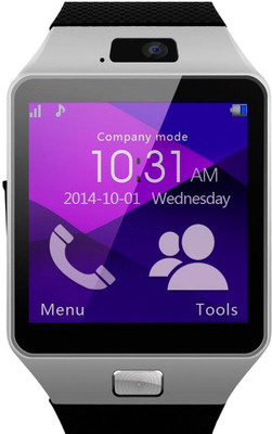 

888 DZO9 phone Smartwatch(Black Strap Regular)