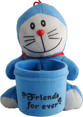 

Aarushi Doraemon Stuffed Toy Pen Holder - 16 cm(Multicolor)