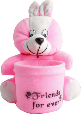 

Aarushi Teddy Stuffed Toy Pen Holder - 16 cm(Multicolor)