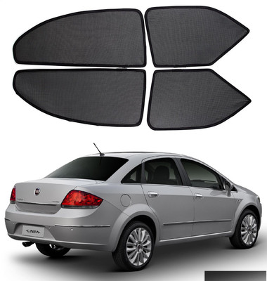 

Hi Art Side Window Sun Shade For Fiat Linea(Black)