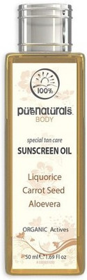 

Pure Naturals Special Tan Care Sunscreen - SPF 50 PA+(50 ml)