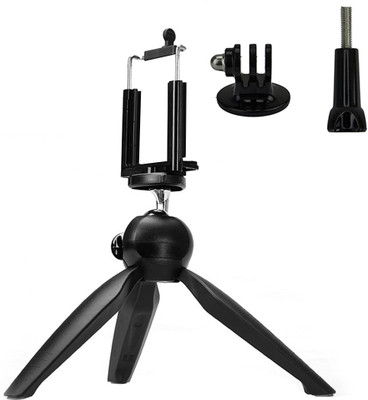 

Taslar TNFMTBLK Tripod, Monopod Kit, Tripod Ball Head(Black, Supports Up to 500 g)